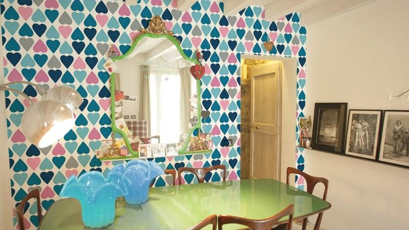 GLAMORA Моющиеся виниловые обои с рисунком Colour blocking sun-id-1408746 - Вид №1