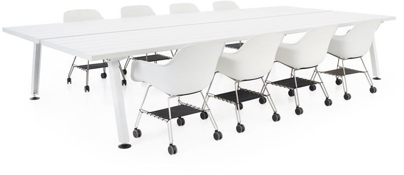 Extremis Прямоугольный стол для совещаний из стекловолокна Marina sun-id-1419076 - Вид №1
