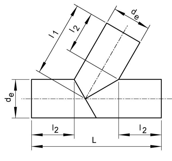 SANIT 027200016 Отделение 60 °, PP, SDR 11, независимо от того, сварных  - Вид №1
