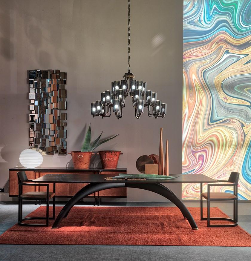 SELVA Стул из массива дерева с подлокотниками и открытой спинкой Gatsby 1648 - Вид №9