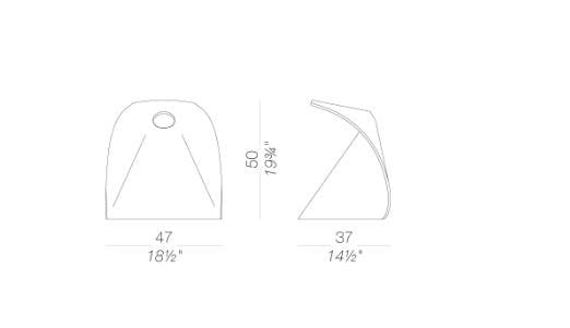 Низкий многослойный штабелируемый стул Lapalma ARCH-00012873 - Вид №5