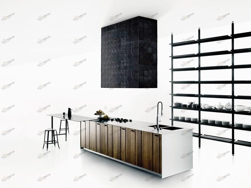 Boffi Конфигурация острова из массива дерева sun-id-1345300