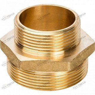 Ниппель переходной НН 3х2 1/2" латунь STOUT SFT0003003212
