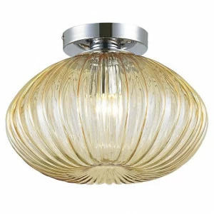 Потолочный светильник Donolux Vetro Velo Camber DONOLUX VETRO VELO АMBER 073850 Прозрачный;серебро