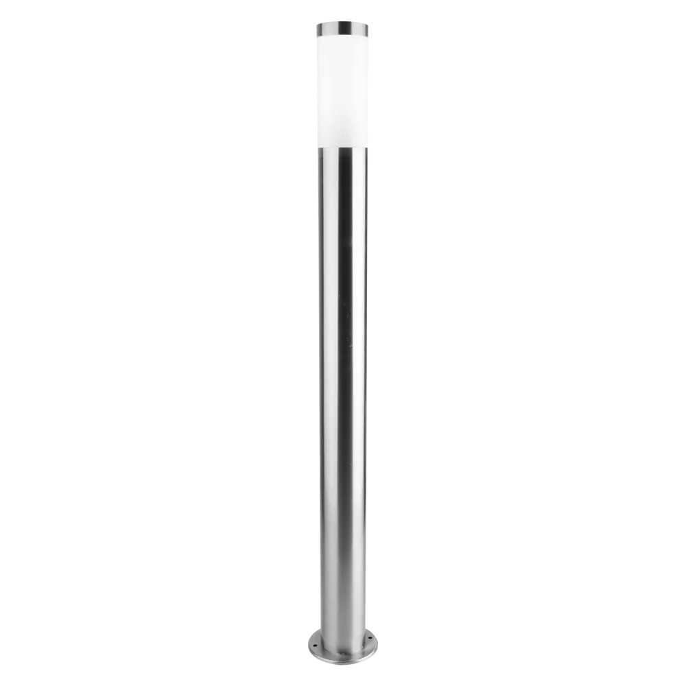 Фонарный столб без источника света уличный Kreaforta Begnas 80 см цвет хром STLM-2017432 - Вид №2