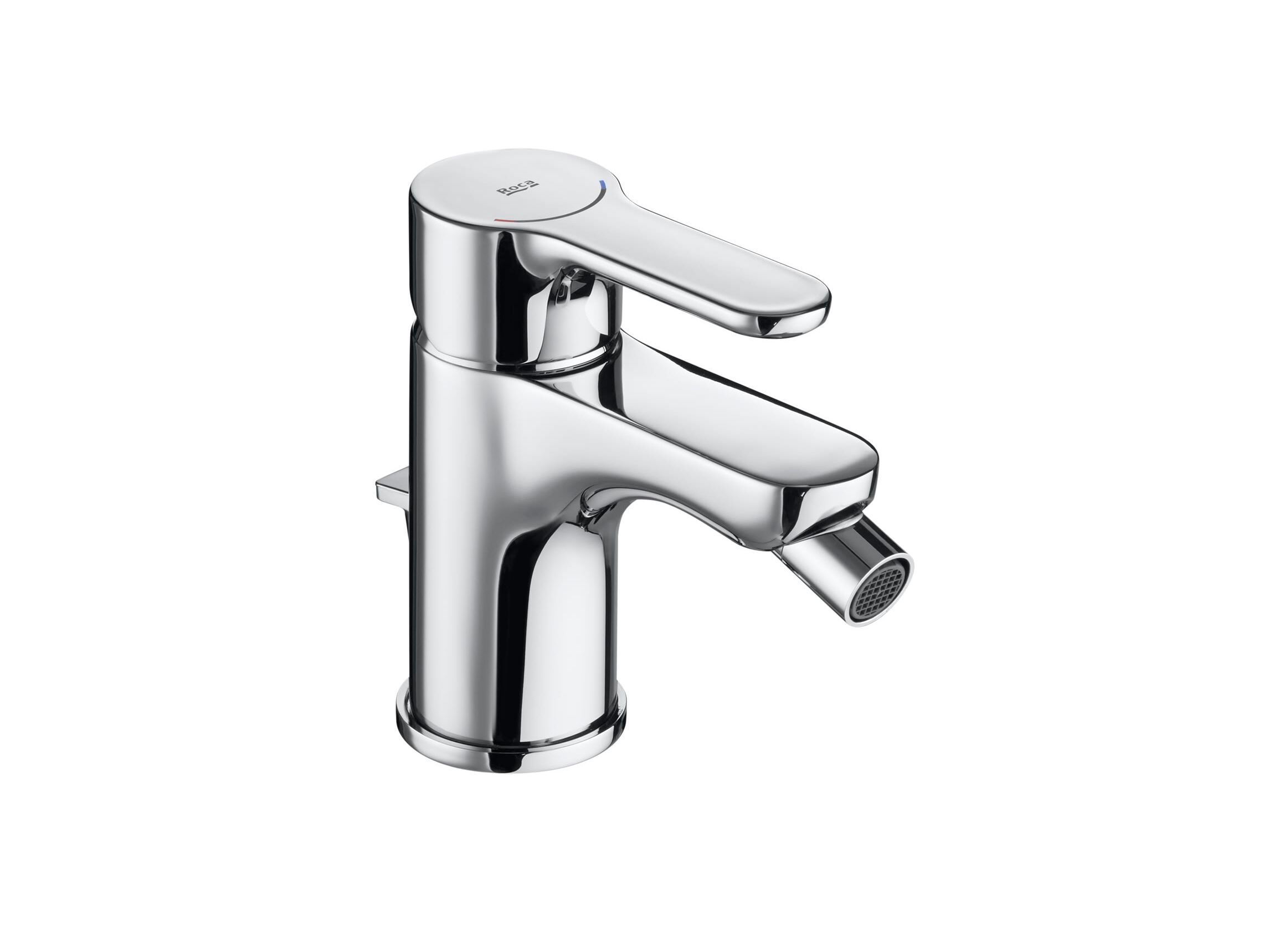 Однорычажный смеситель для биде из хромированной латуни с поворотным горлышком Roca L20 ARCH-00080914 - Вид №1