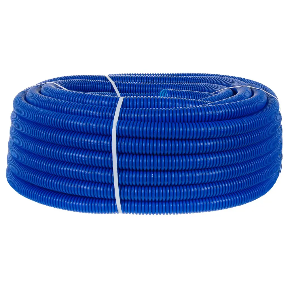 Труба гофрированная d 25 мм 50 м цвет синий Santreyd STLM-2179122