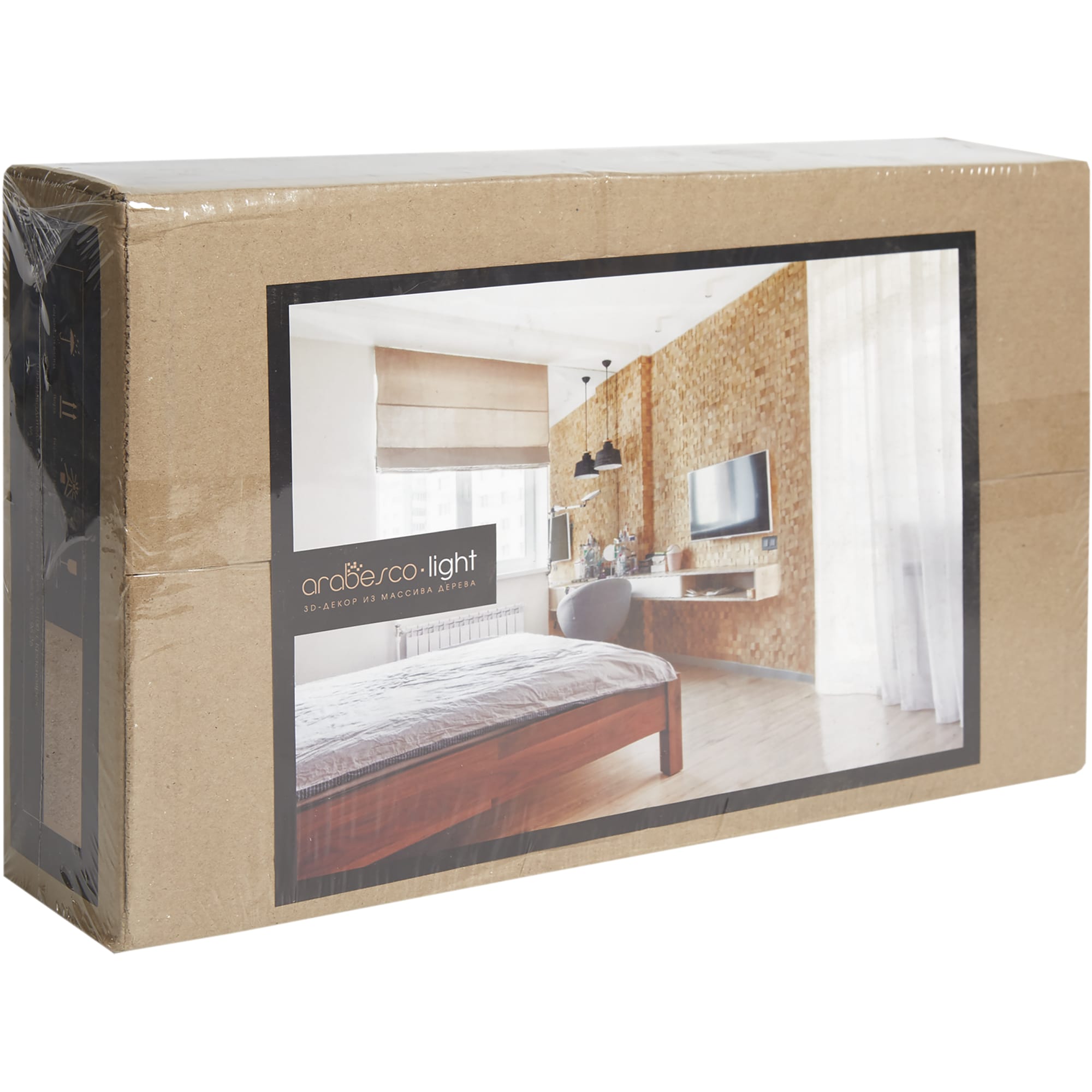 ARABESKO 3D-мозаика из дуба с брашированной поверхностью, 150 элементов 82305417 STLM-0024302 - Вид №6