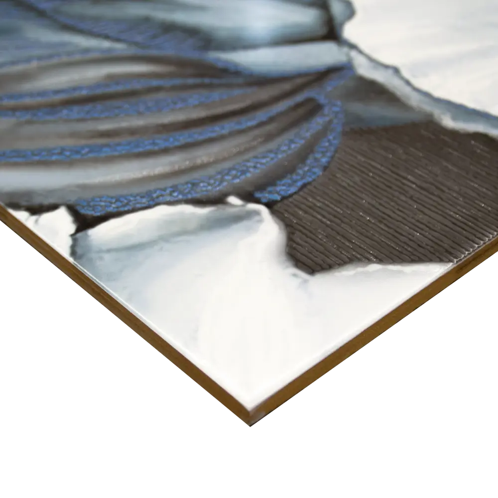 Панно настенное Azori Devore Floris 94.5x126 см 1.19 м² цвет серый STLM-2193870 - Вид №2