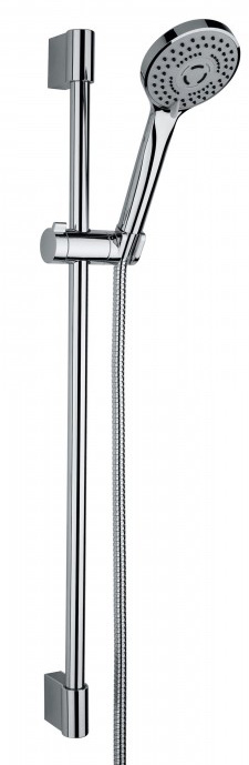 875 / 3GPR Направляющая с мм. 96 abs 3 функции ручной душ, стенка abs и фиксатор, а также мм. Гибкий шланг 1500, конический 1/2 дюйма. Bongio Wellness 875/3GPR