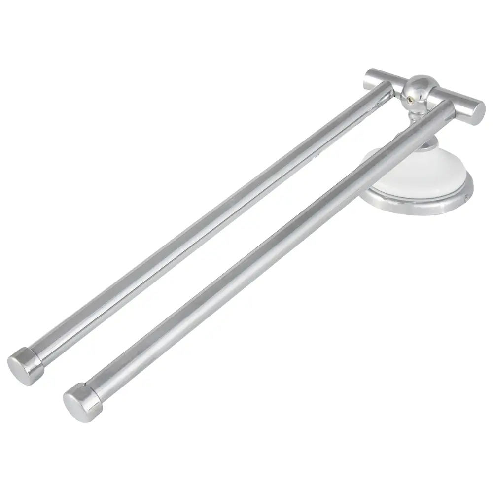 Держатель для полотенец Swensa Brissen Aster двойной цвет хром STLM-2052954 - Вид №1