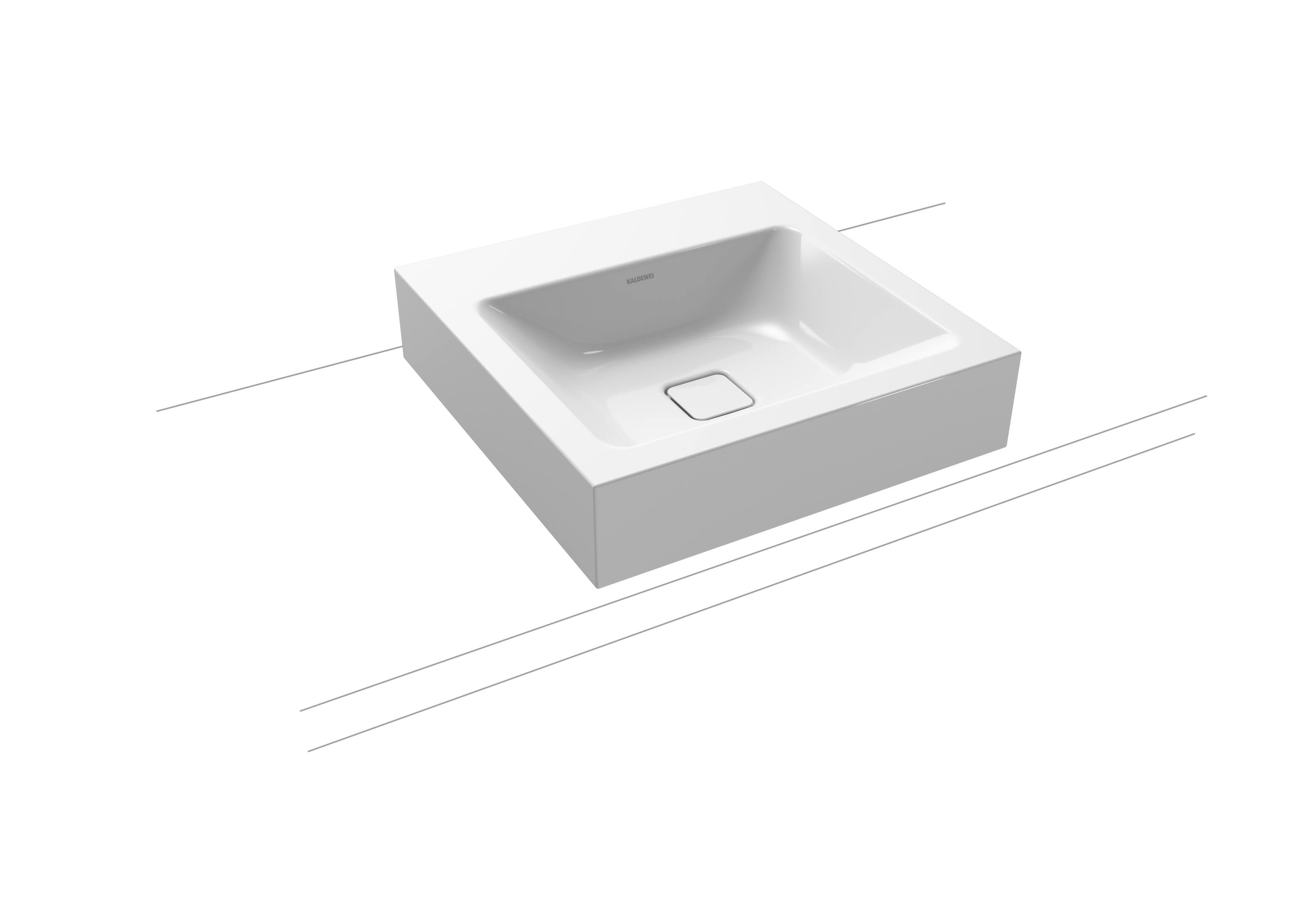 Умывальник KALDEWEI Сталь эмалированная 3085 24 багамский бежевый 3085331924 - Вид №1
