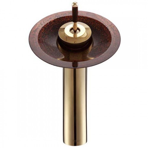 C-GV694-19mm-KGW1700 Накладная раковина на столешницу  прямоугольная Krausru  - Вид №11