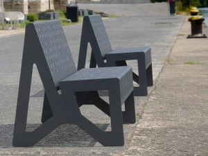 BENKERT BANKE Сиденье для улицы из нержавеющей стали Chalidor