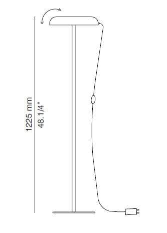Регулируемый светодиодный торшер Estiluz Настроение ARCH-00101222 - Вид №4