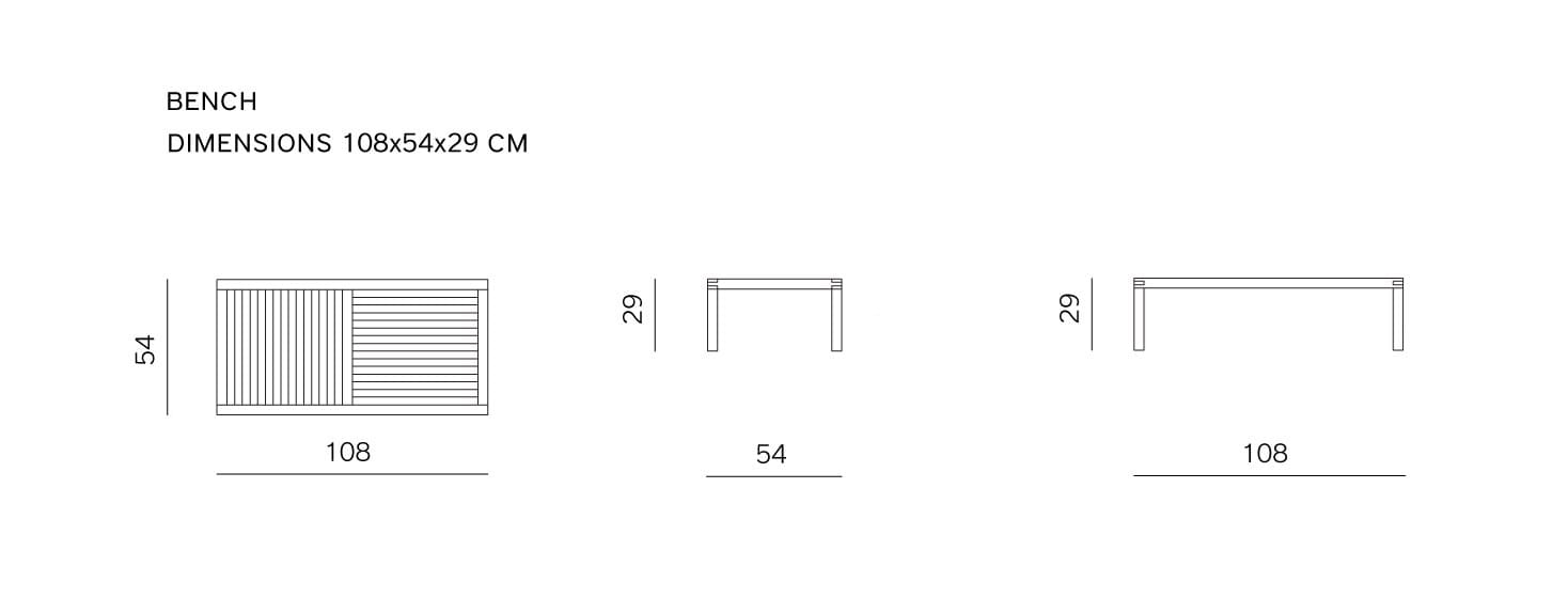 Квадратный садовый столик prostoria Umomoku ARCH-00077161 - Вид №7