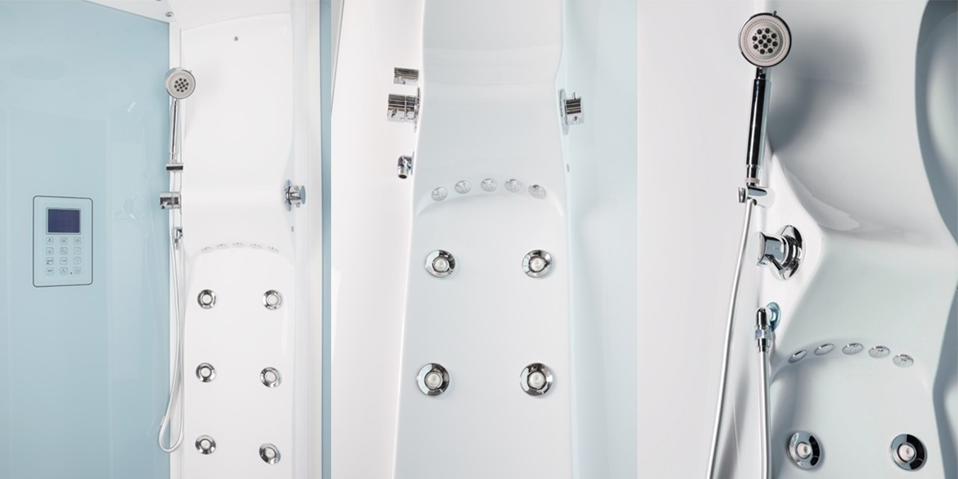 Душевая кабина Aquanet Taurus 100x100, прозрачное стекло 179323 - Вид №3