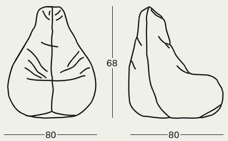 Zanotta Мешок фасоли сада Sacco sun-id-1484798 - Вид №9