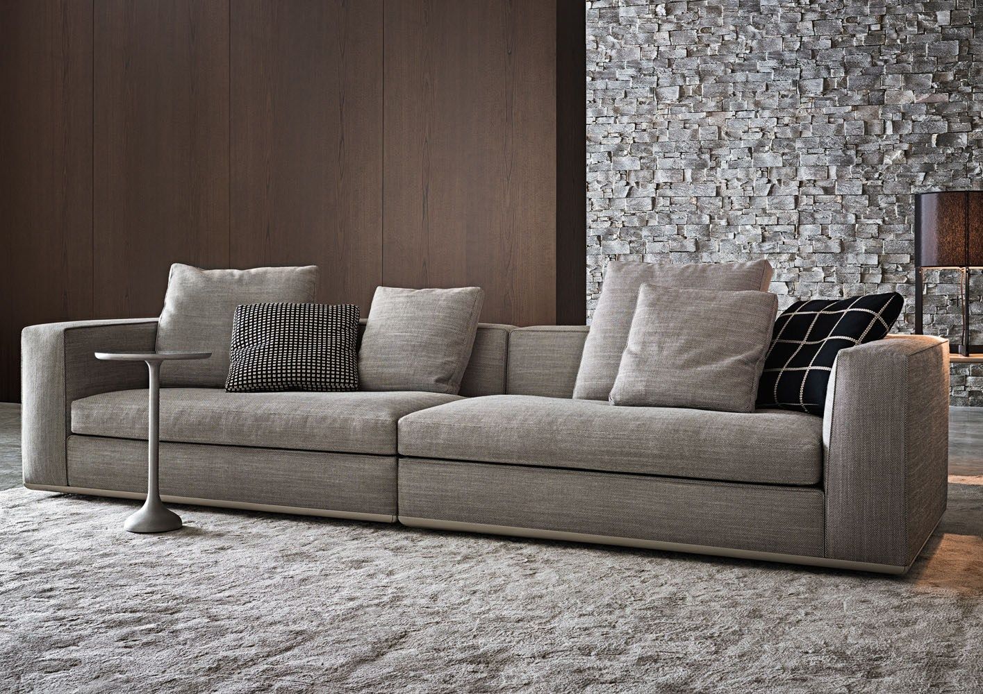 Съемный диван из ткани Minotti Powell ARCH-00005325 - Вид №3
