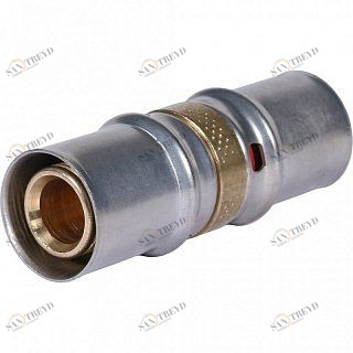 Муфта соединительная STOUT 20х2,0 мм под пресс SFP0003002020