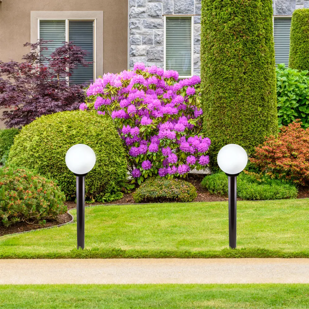 Опора для уличных светильников Apeyron 60 см, металл цвет черный STLM-2190674 - Вид №5