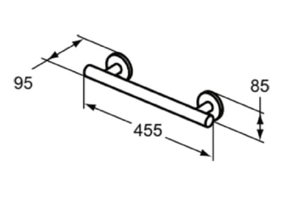 Ванная комната ручка Ideal Standard Contour 21 School ARCH-00066707 - Вид №1