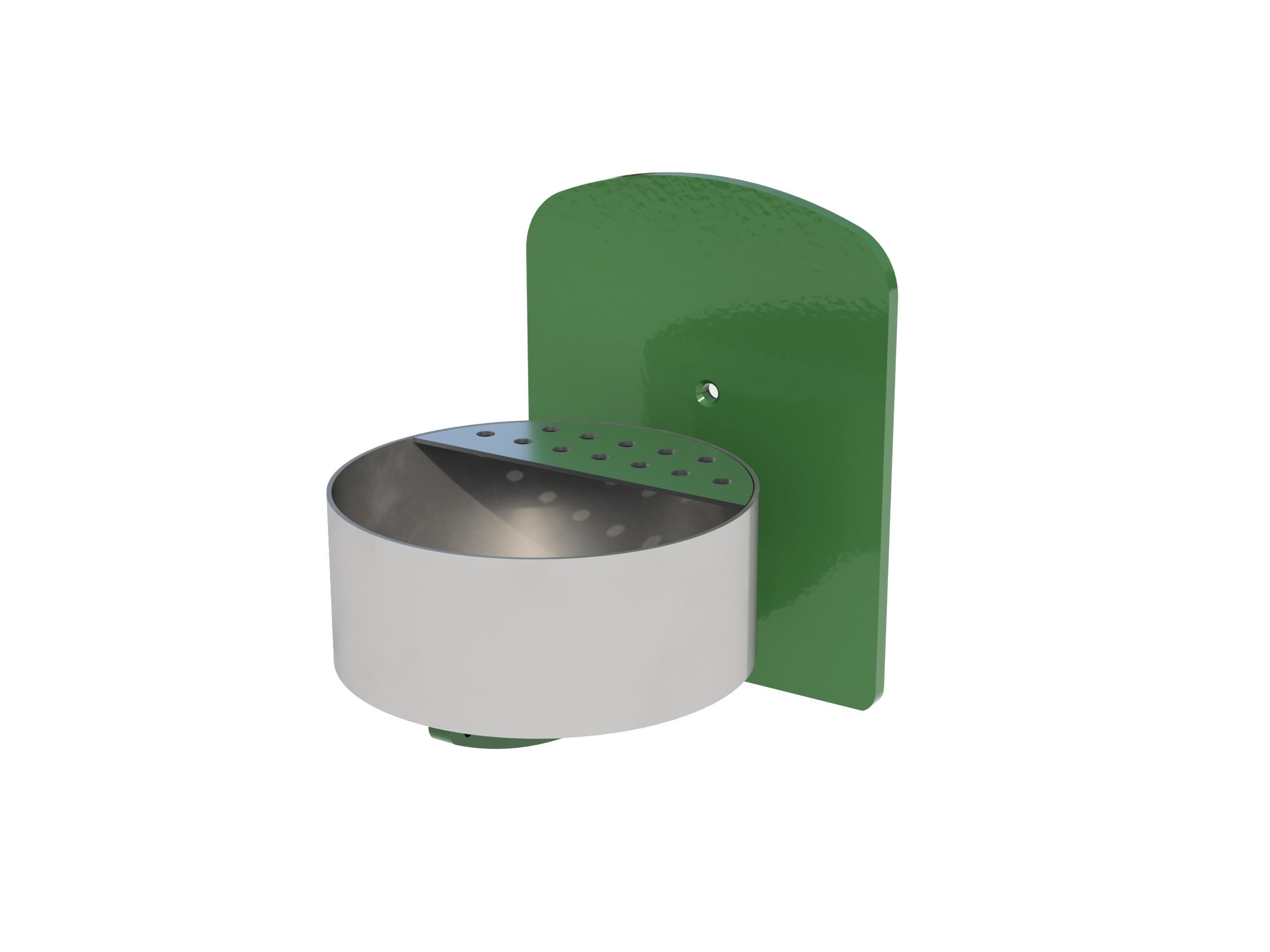 Стальная настенная пепельница для общественных мест Studio Città TECNO ARCH-00019601