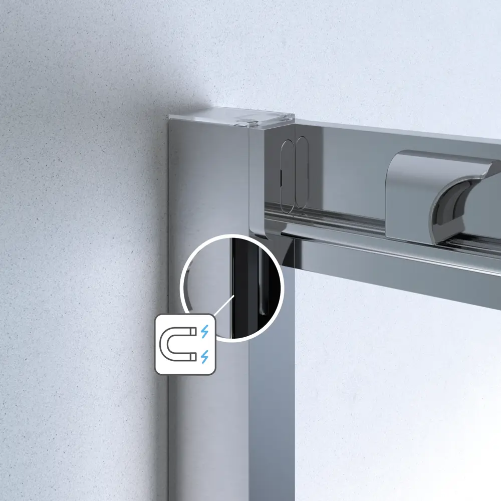 Комплект стекол для раздвижной душевой двери Sensea Easy 110 см прозрачное стекло, цвет профиля на выбор 85868668 STLM-2100042 - Вид №18