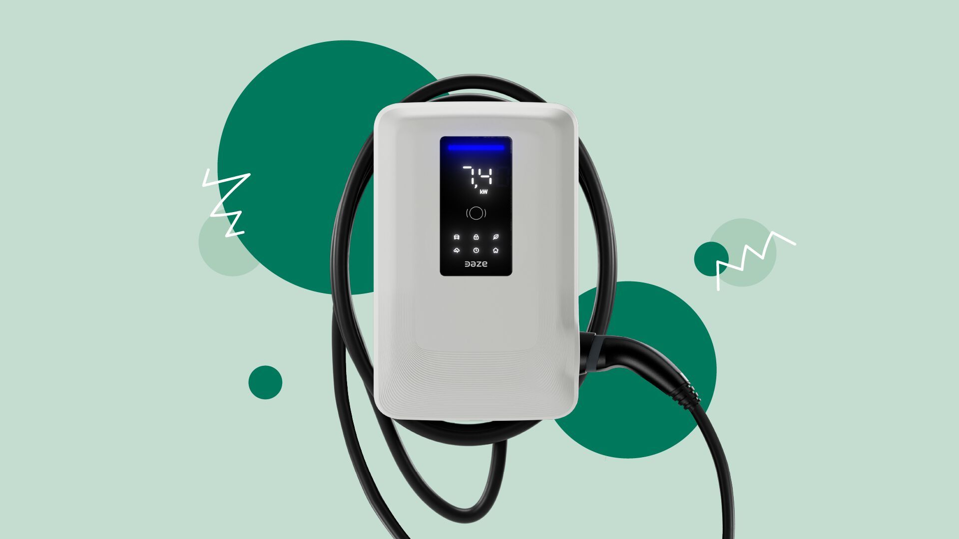 Система зарядки электромобилей Daze DAZEBOX *K ARCH-00068481 - Вид №3