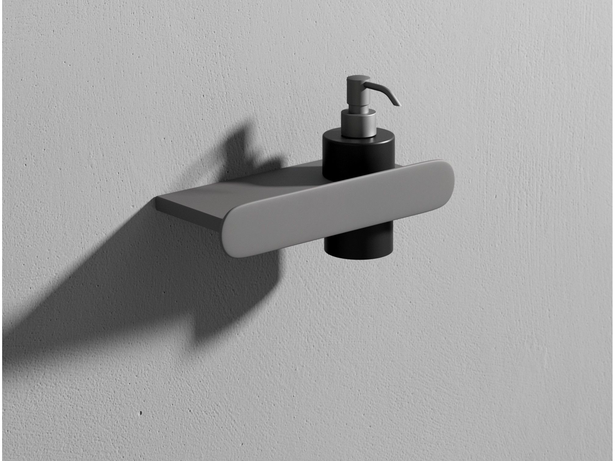 Дозатор мыла / полка для ванной комнаты Corian® Rexa MOON ARCH-00008288