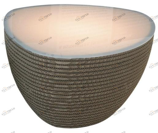 Staygreen Торшер / журнальный столик из крафт-бумаги Stone sun-id-1437768