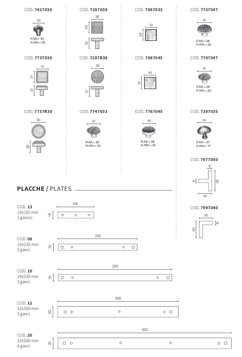 Бронзовая настенная вешалка GIARA ART DESIGN-BRONZE APPENDIABITI ARCH-00037413 - Вид №12