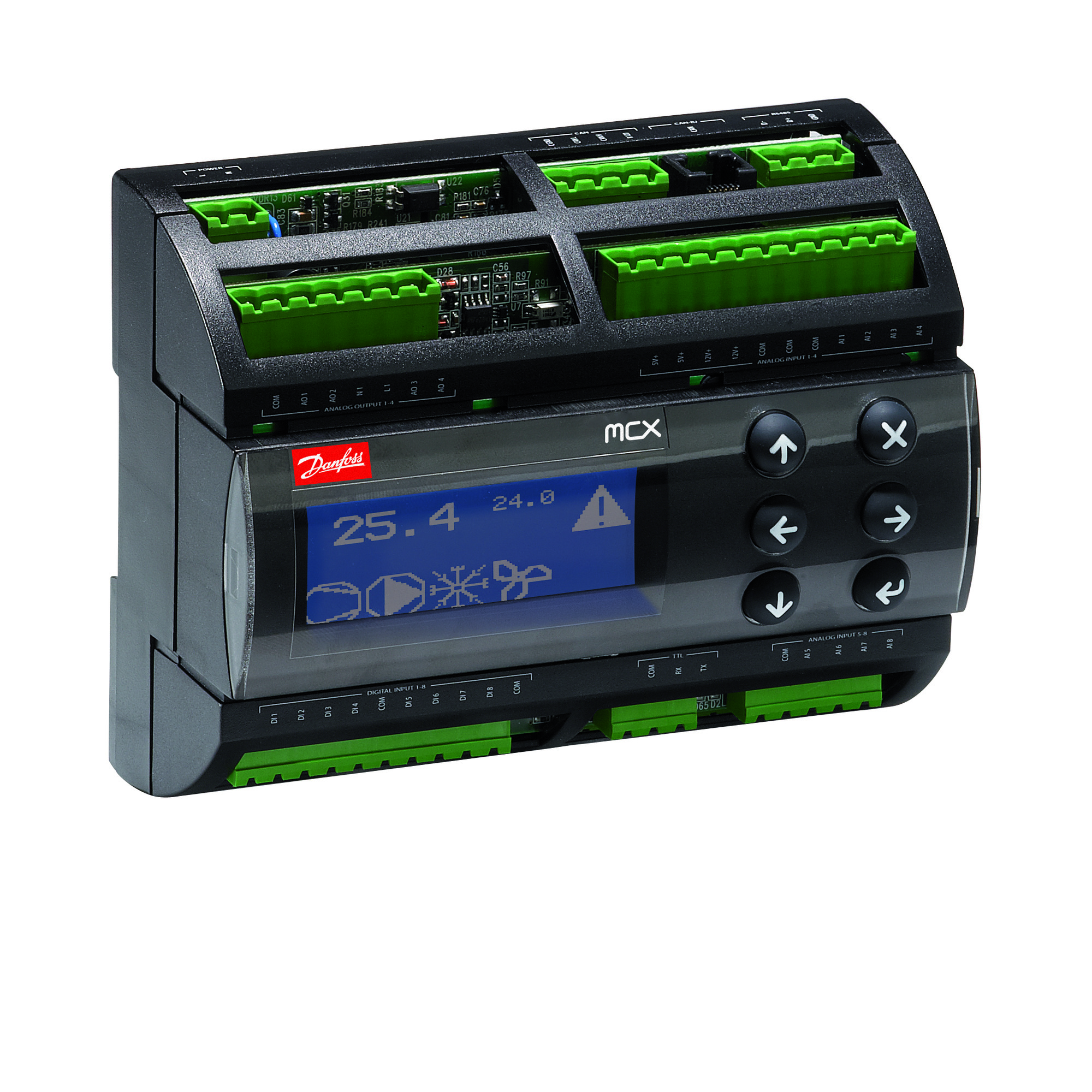 Danfoss MCX 08M2 MCX08M2 контроллер программируемый 080G0315  - Вид №4