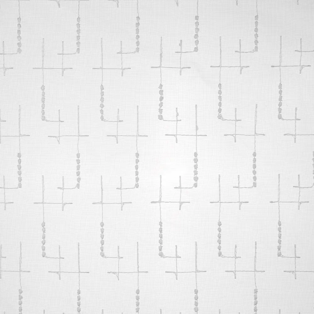 Тюль на ленте «Полосы», 250x260 см, полоски, цвет белый AMORE MIO STLM-2000781 - Вид №2