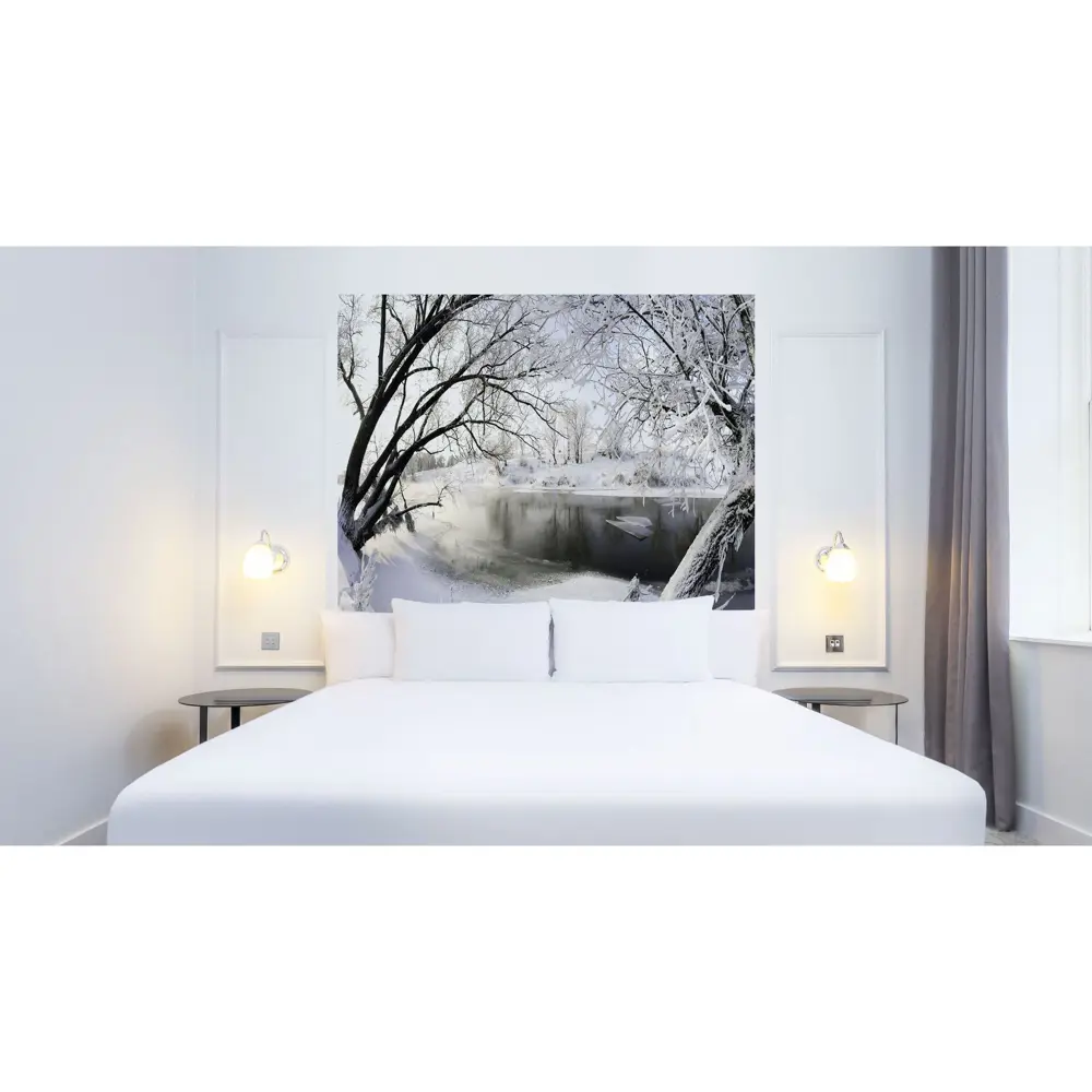 Фотообои флизелиновые Иней 200x200 см МОСКОВСКАЯ ОБОЙНАЯ ФАБРИКА Malex factory STLM-2145872 - Вид №1