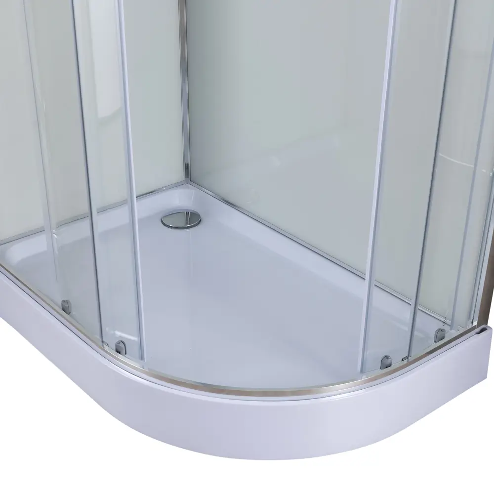 KONSENSA Borneo - угловая душевая кабина с крышей 120x80 см левая 89367265 STLM-1569165 - Вид №4