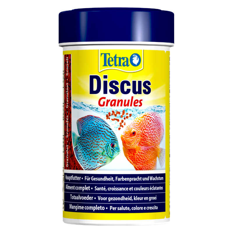 Т00017207 Корм для рыб Discus Granules основной корм для дискусов в гранулах 100мл TETRA 