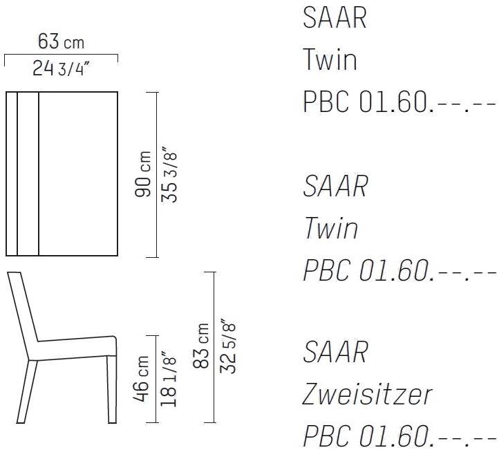 Piet Boon Мягкое кресло Saar Pbc 01.60. - Вид №4