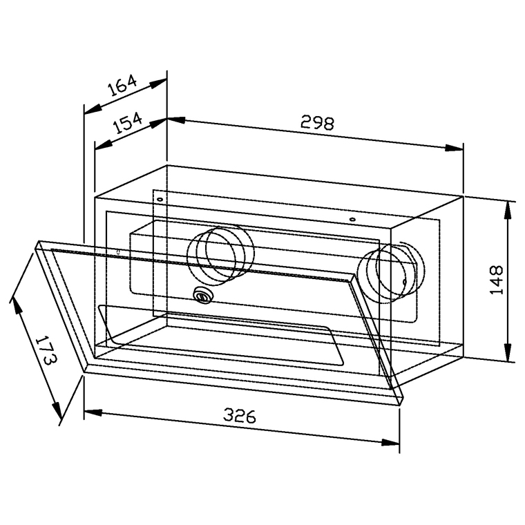 728114 Диспенсер для бумажных полотенец WP165 WAGNER_EWAR A-LINE Wagner Ewar  - Вид №1