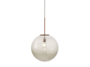 Подвесной светильник из дутого стекла