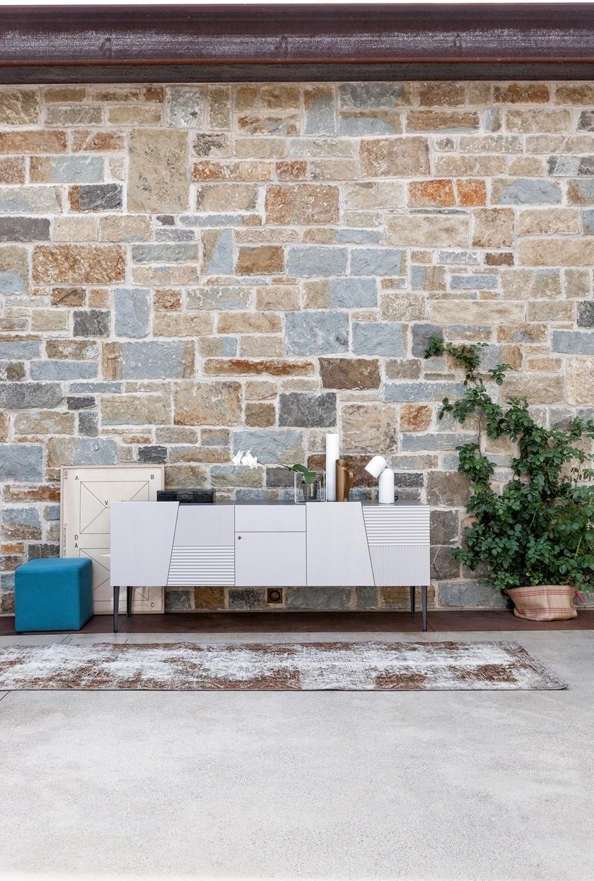 Devina Nais Тумба под ТВ с распашными дверцами и ящиками Zero.16 sun-id-1390582 - Вид №3