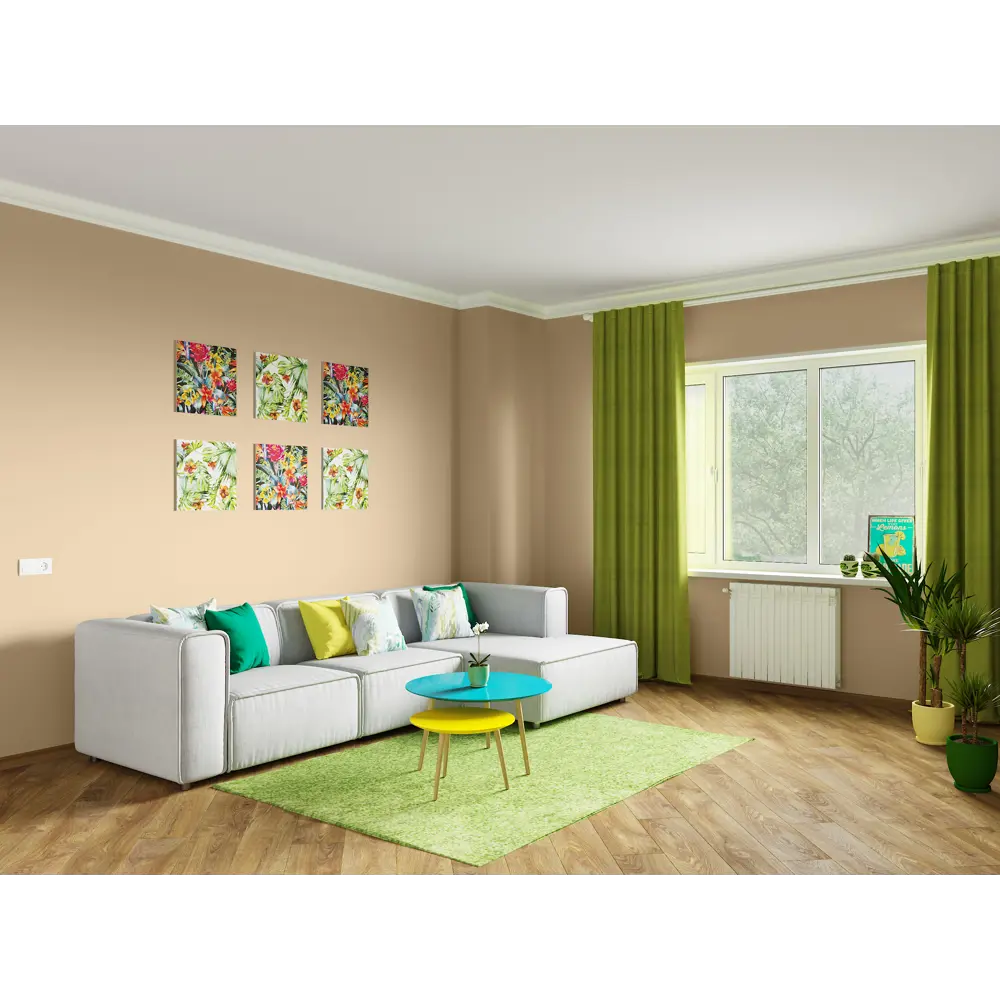 Краска для стен и потолков Trend Farbe цвет Очищенный миндаль 50 мл Dufa STLM-2168813 - Вид №4