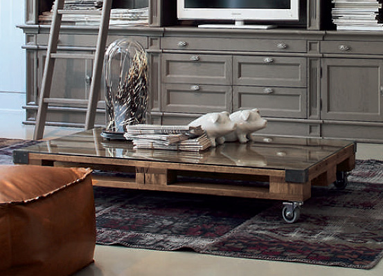 Стол журнальный Pallet DEVINA NAIS TN130PLR Eclettica