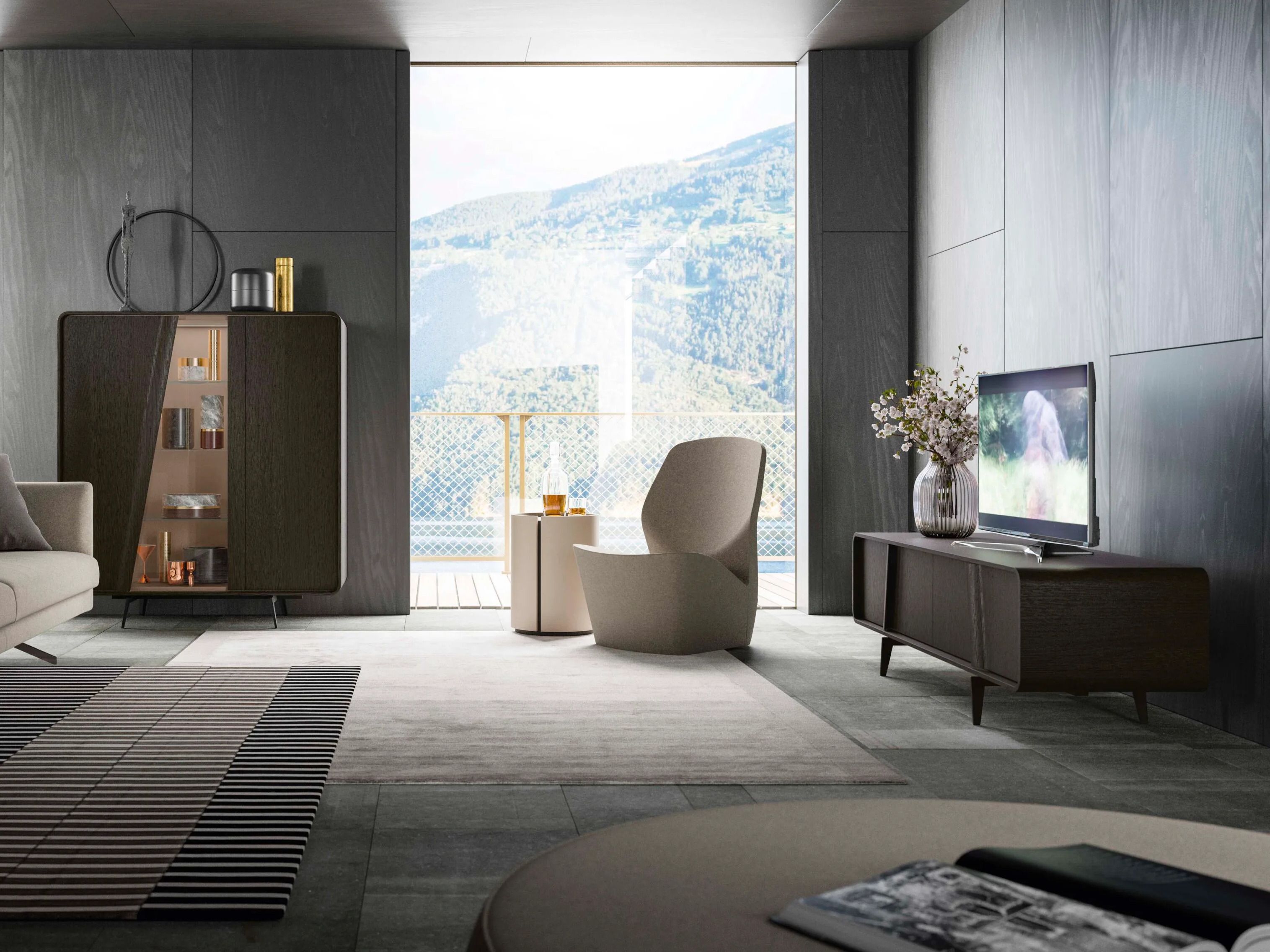 Деревянный шкаф Alf DaFrè Муза ARCH-00004961 - Вид №2