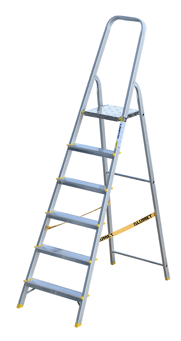 Стремянка односекционная Алюмет АРА7006 9124881 STDN-0141954 - Вид №4