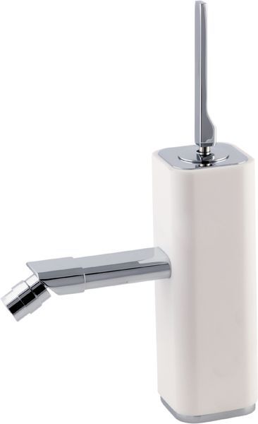 8660-450 Mariner Seve, однорычажный смеситель для биде с донным клапаном "click clack", цвет белый ледник 