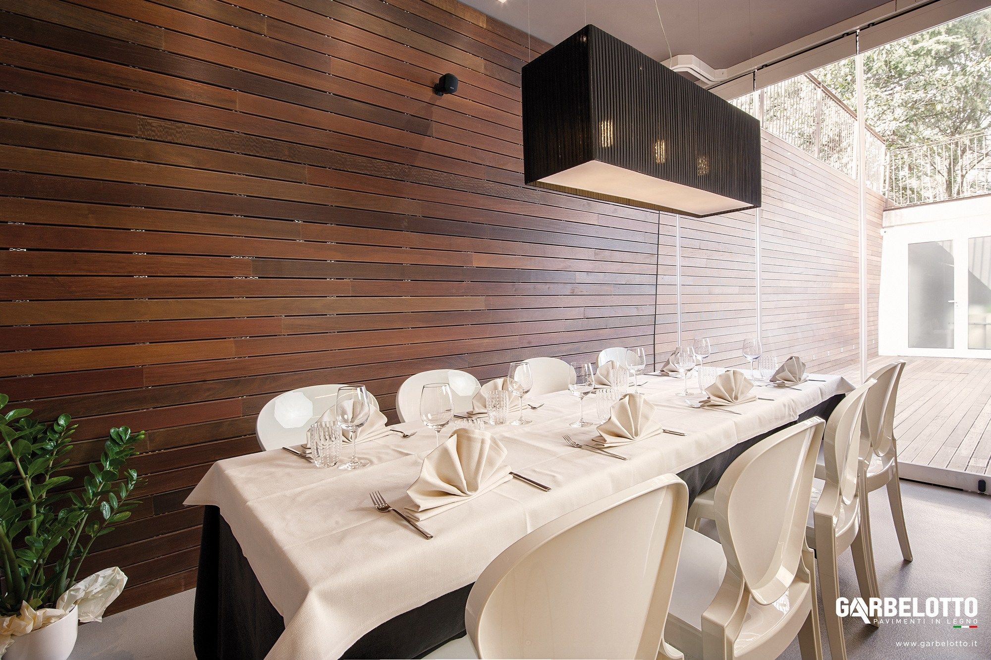 Decking ipè Lapacho, Teak e Bamboo Garbelotto Террасная доска ARCH-00017161 - Вид №8