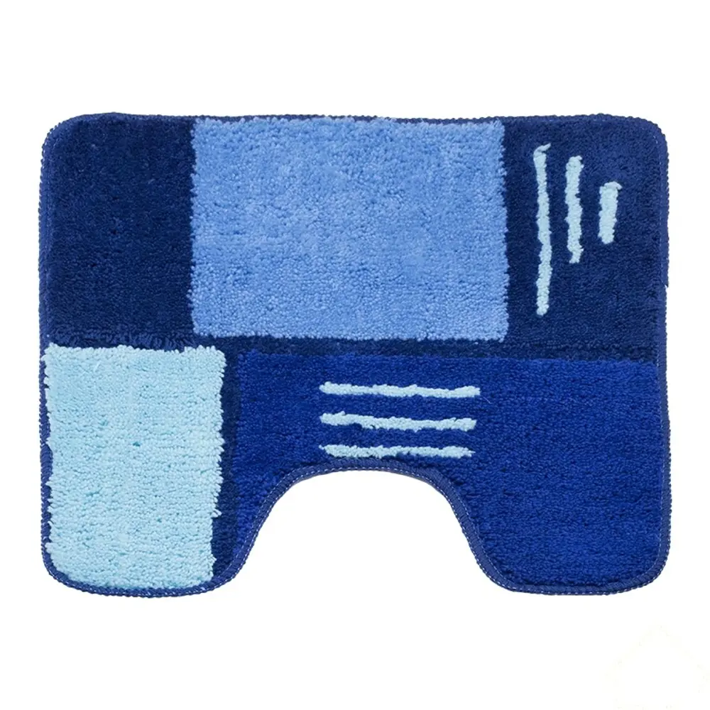 Коврик для туалета 50х50 см Рейтер-1, акрил, голубой Santreyd Без серии STLM-2108855