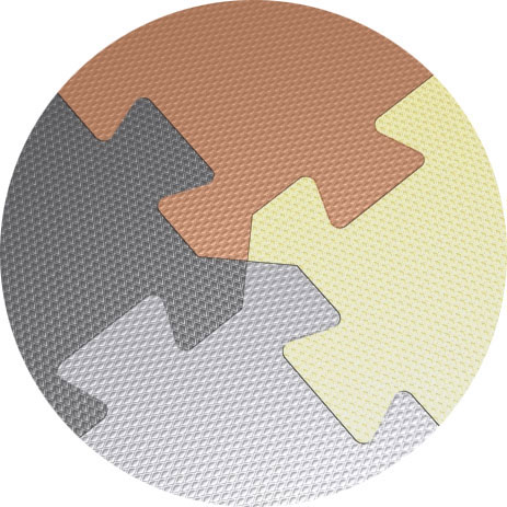 Мягкий пол для тренажерных залов 14 мм Экоковер sun-id-2069207 - Вид №2