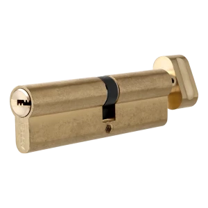 Цилиндр Apecs SM-90, 35х55 мм, ключ/вертушка, цвет золотой 82594815 STLM-2022178